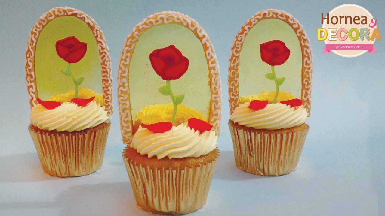 CUPCAKES DE LA BELLA Y LA BESTIA / #29