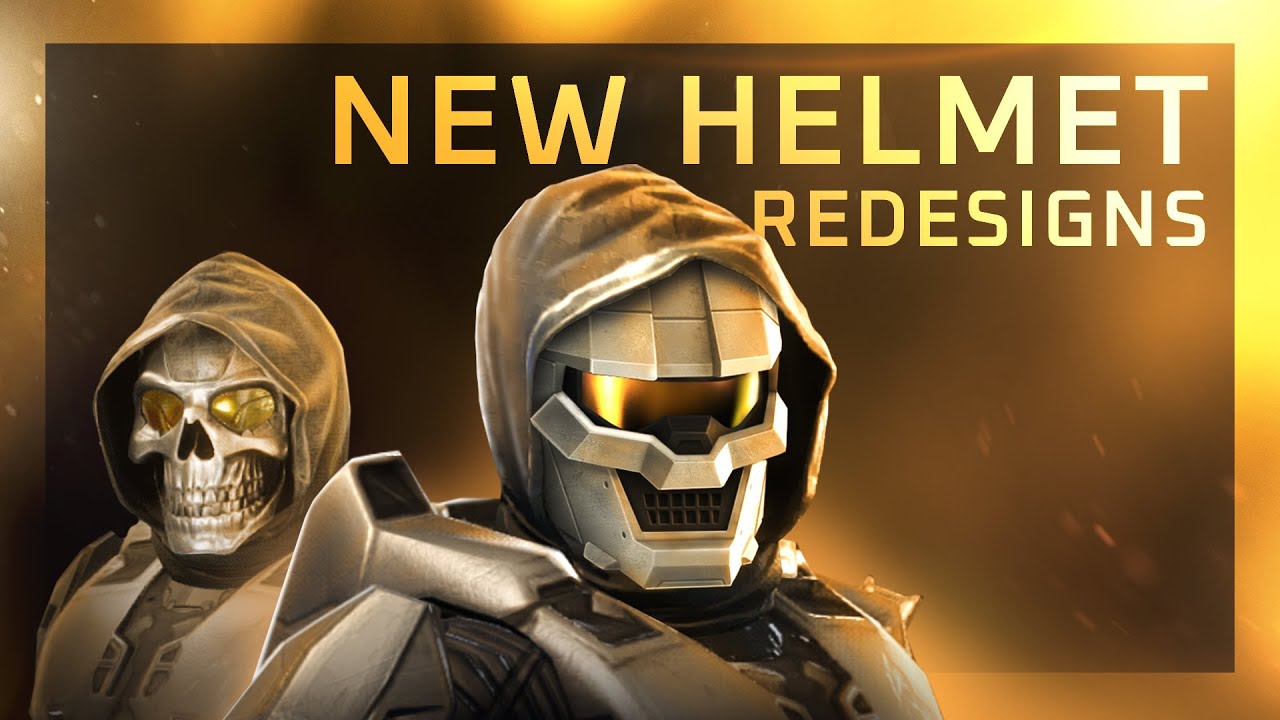 Redesigning SEASON 8 Helmets | Making MCC's new helmets fit Halo 3's Art Style
