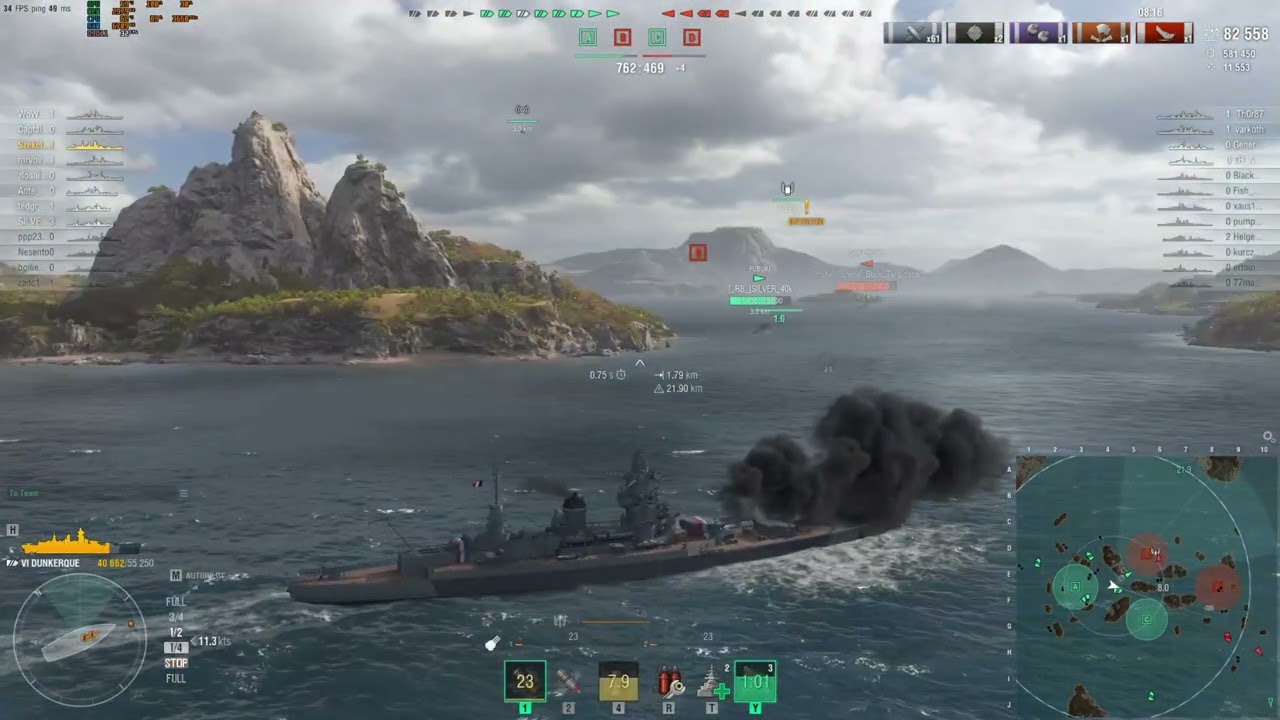World of Warships: DUNKERQUE