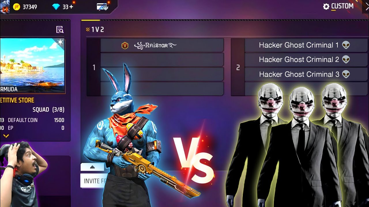 ꧁ᏒคᎥនт&alpha;ʀ࿐ insulted by 3 HACKER GHOST CRIMINAL😱|| RAISTAR will he be able to win a round in 1vs3 🔥
