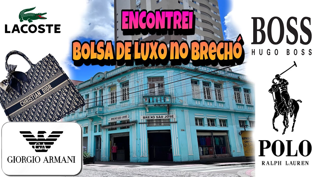 MAIOR GARIMPO DE BRECHÓ |Muita marca de LUXO hoje!!