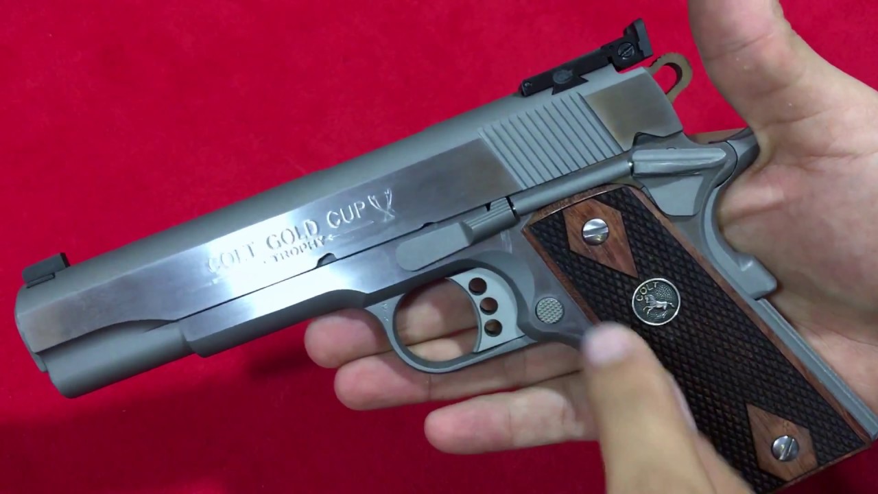 Colt 1911 Gold Cup Trophy sökülüp takılması ve tanıtımı