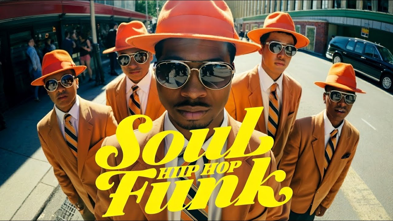 Funk Jazz Rap - Soulful Blues Fusion Funky Grooves Classic Oldschool Vintage Vibes
