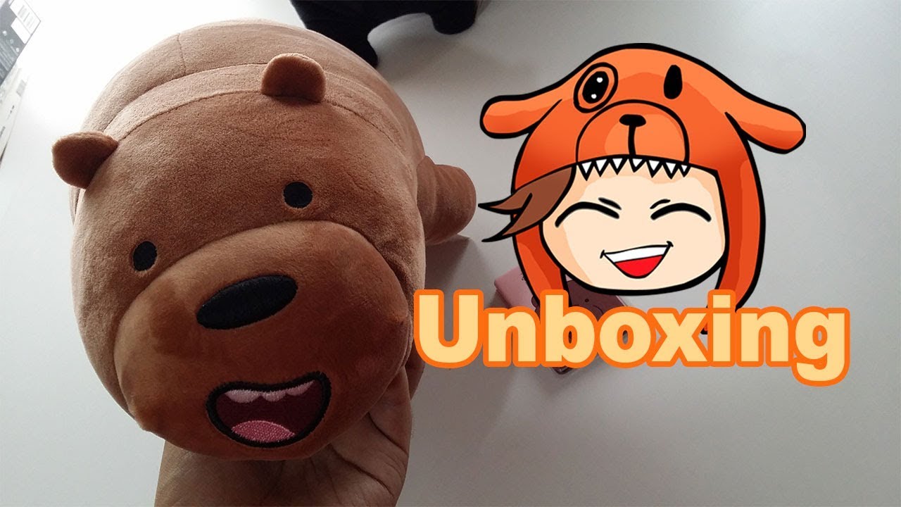 Unboxing: We Bare Bears x Miniso Peluche de Pardo