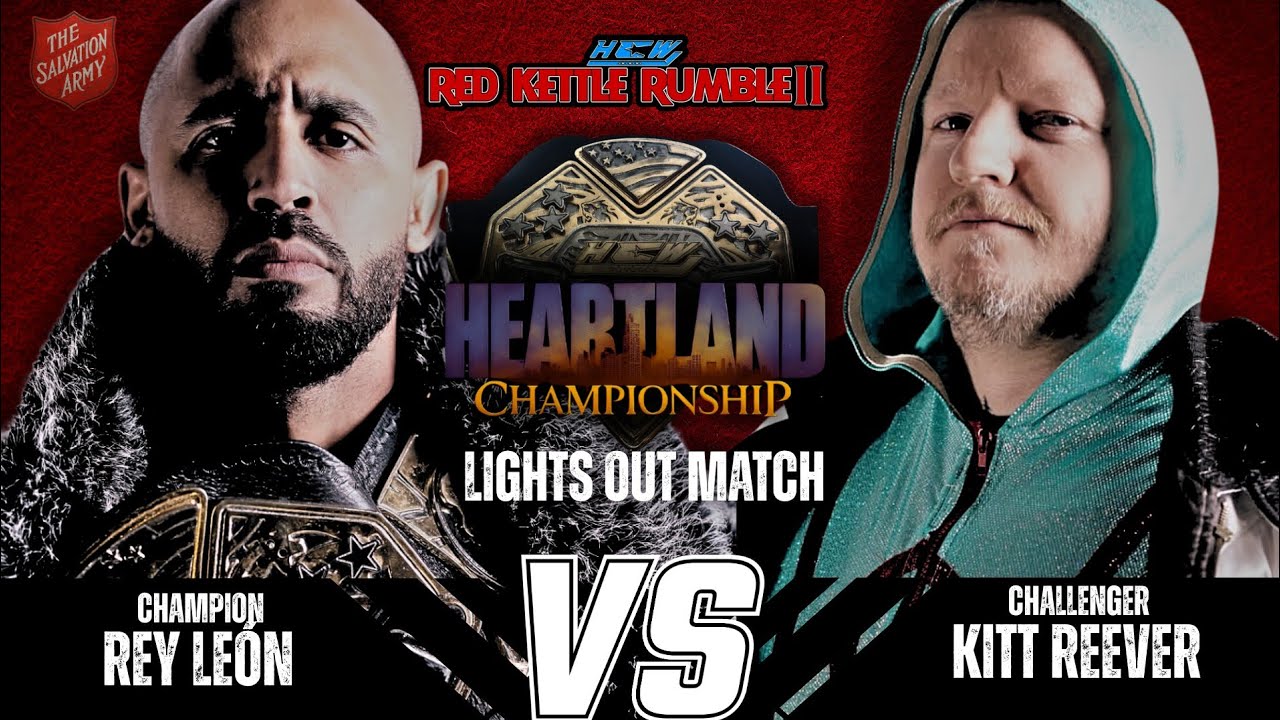 HCW HEARTLAND CHAMPIONSHIP LIGHTS OUT Match || Kitt v Rey