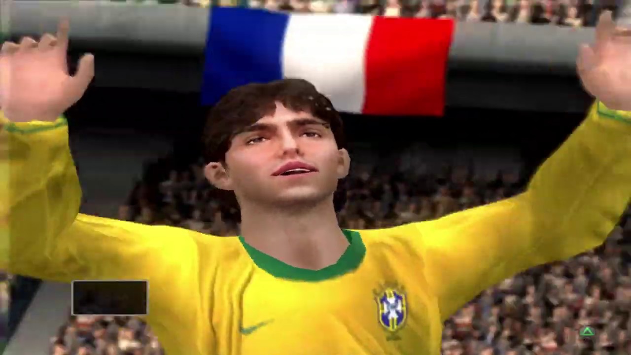 FIfa 07 Brazil Vs France Gameplay / PS2