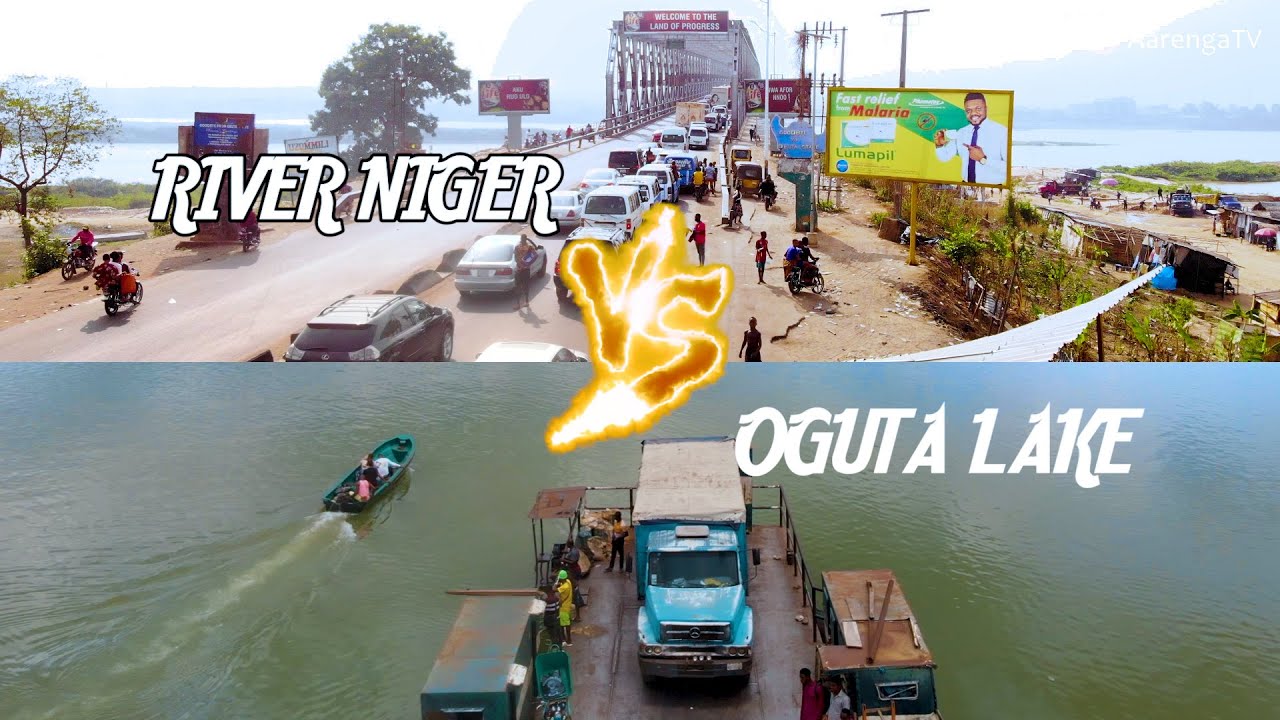 Check Out The Drone Footage Of River Niger & Oguta lake #RiverNiger #OgutaLake