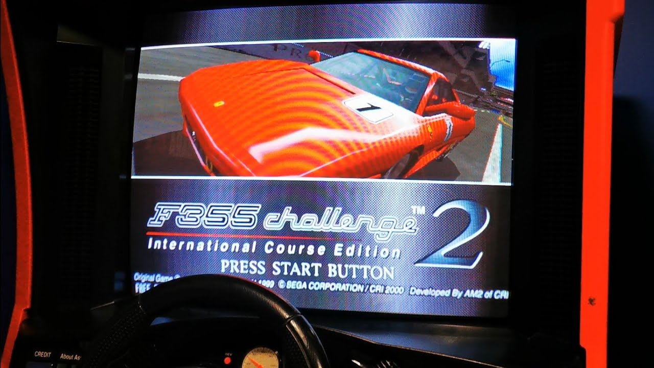 [Laguna-Seca] F355 Challenge 2 International Course Edition (arcade vers. jap)