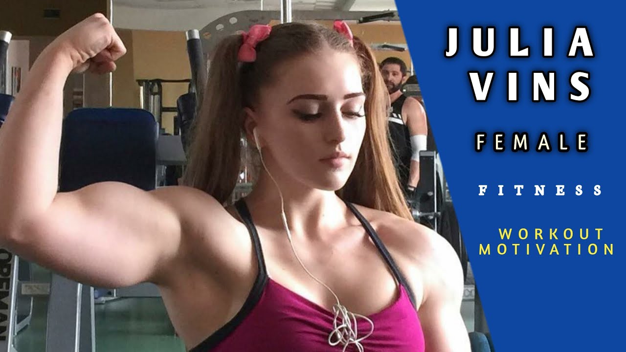 JULIA VINS Female Fitness Workout Motivation 🔥