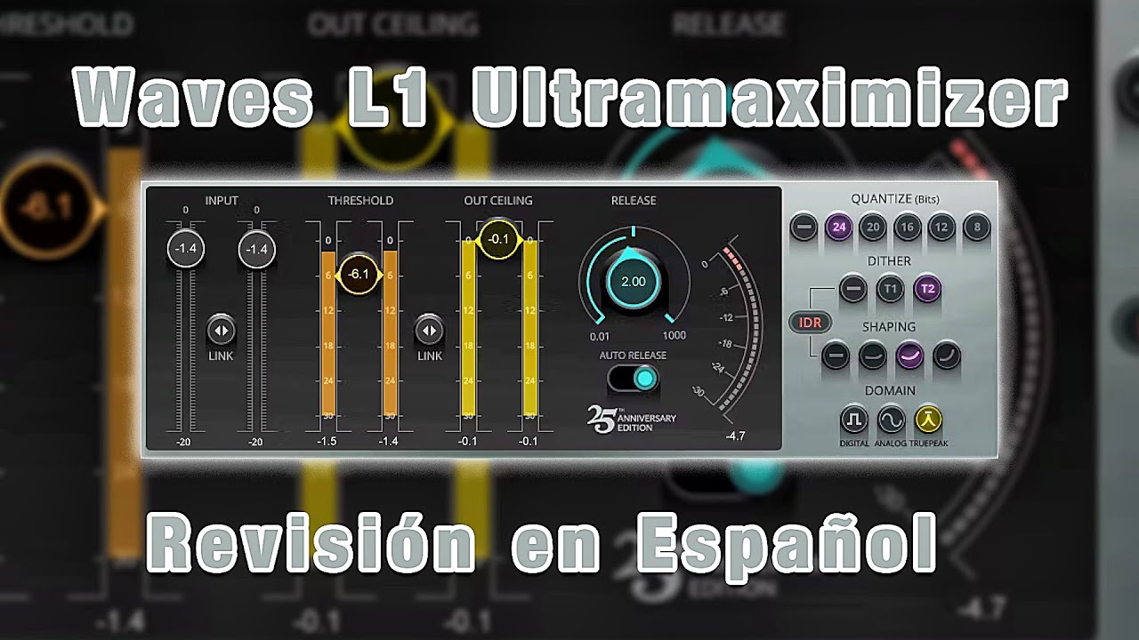 🎧Waves  L1 Ultramaximizer🎧-Revisión en Español-