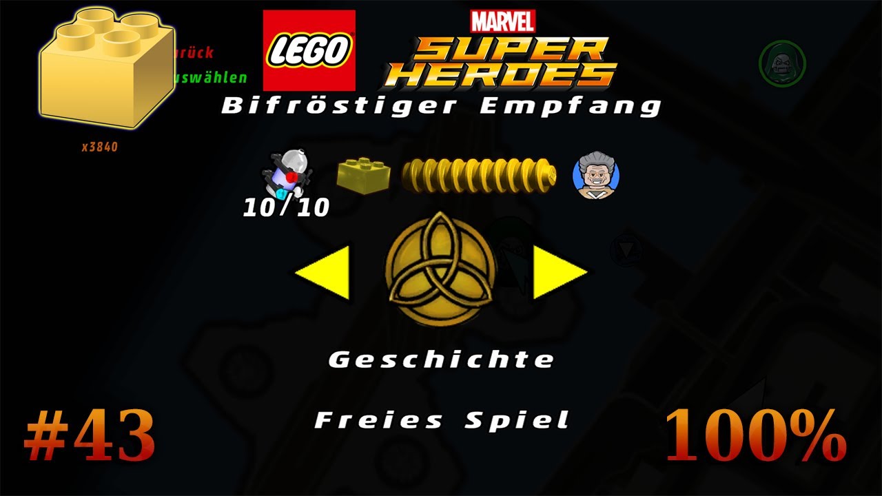 LEGO MARVEL Super Heroes #43 | Bifröstiger Empfang 100%💎 |German| |No Commentary|