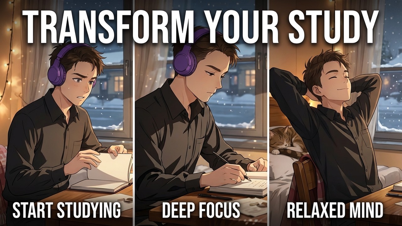 Snowlight Focus – Cozy Winter Lofi for Deep Study