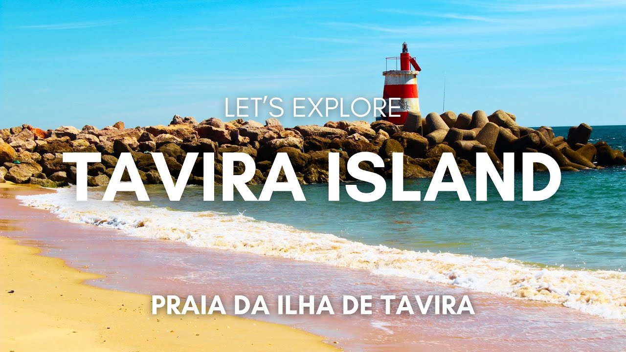 Tavira Island & Beaches. Tavira Ferry. Praias de Tavira 4k.