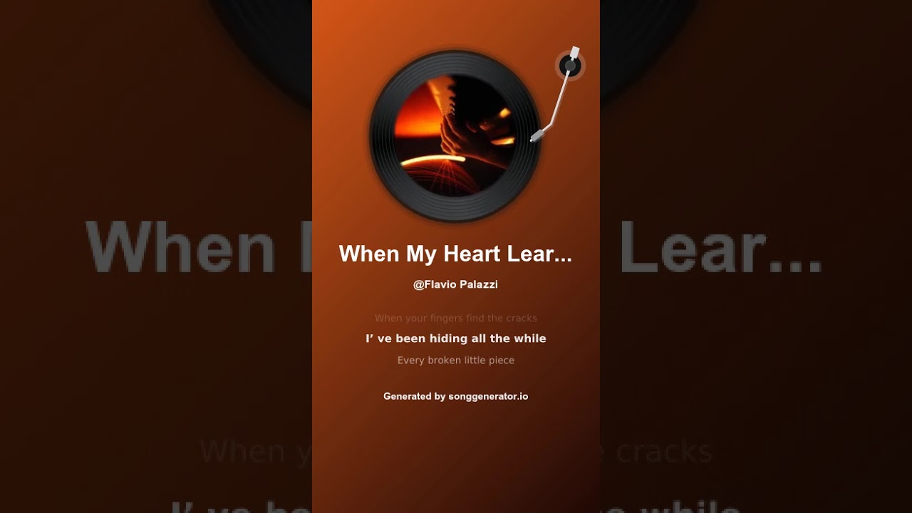 When My Heart Learns to Smile