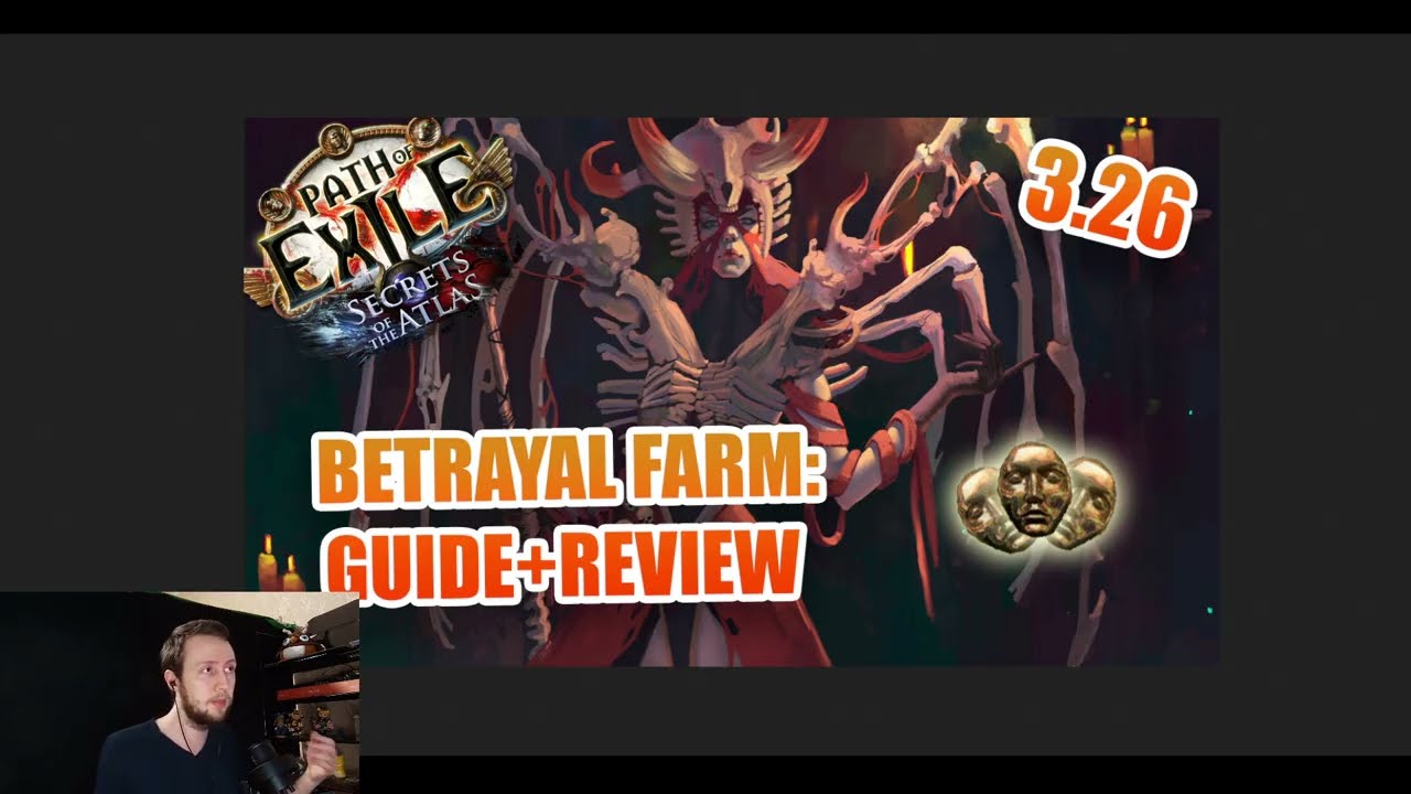 Руководство для новых игроков Path Of Exile SSF по Атласу предательства 3.26
