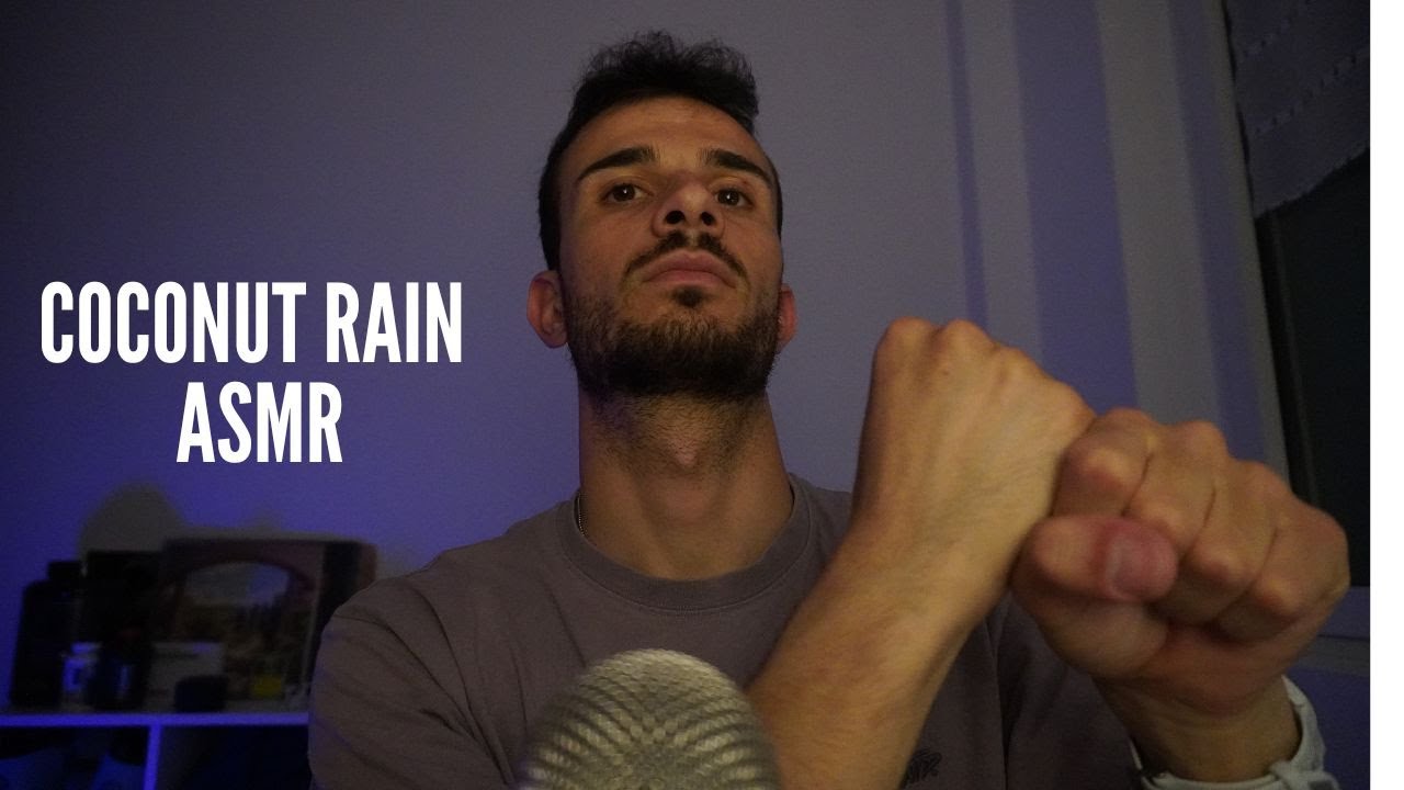 ASMR | First time Coconut rain trigger 🥥☔