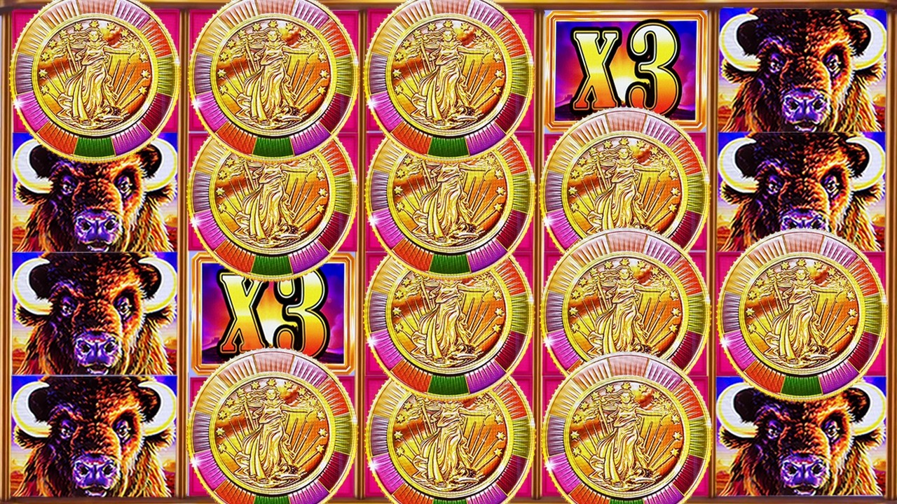 4 MAX BET BONUSES on Buffalo Gold Revolution