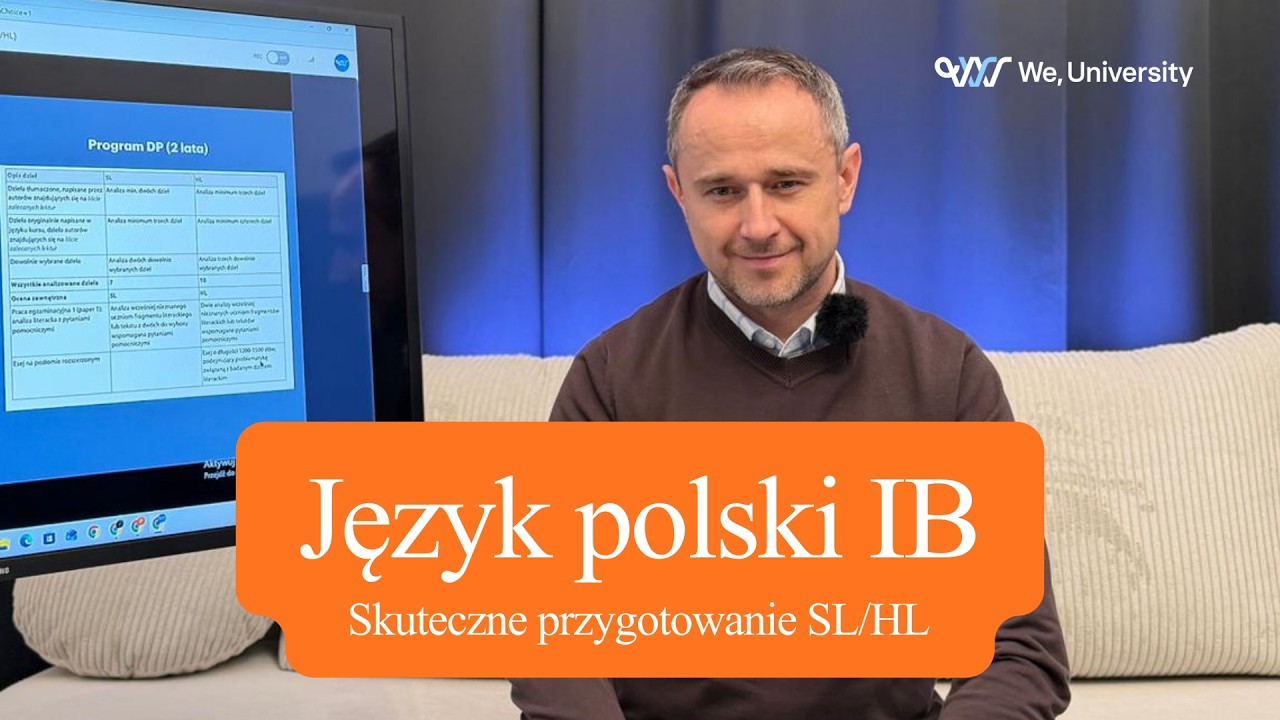 Język Polski IB: Jak zdobyć 7? Skuteczne przygotowanie i plan nauki Polish SL/HL | WeUniversity.pl