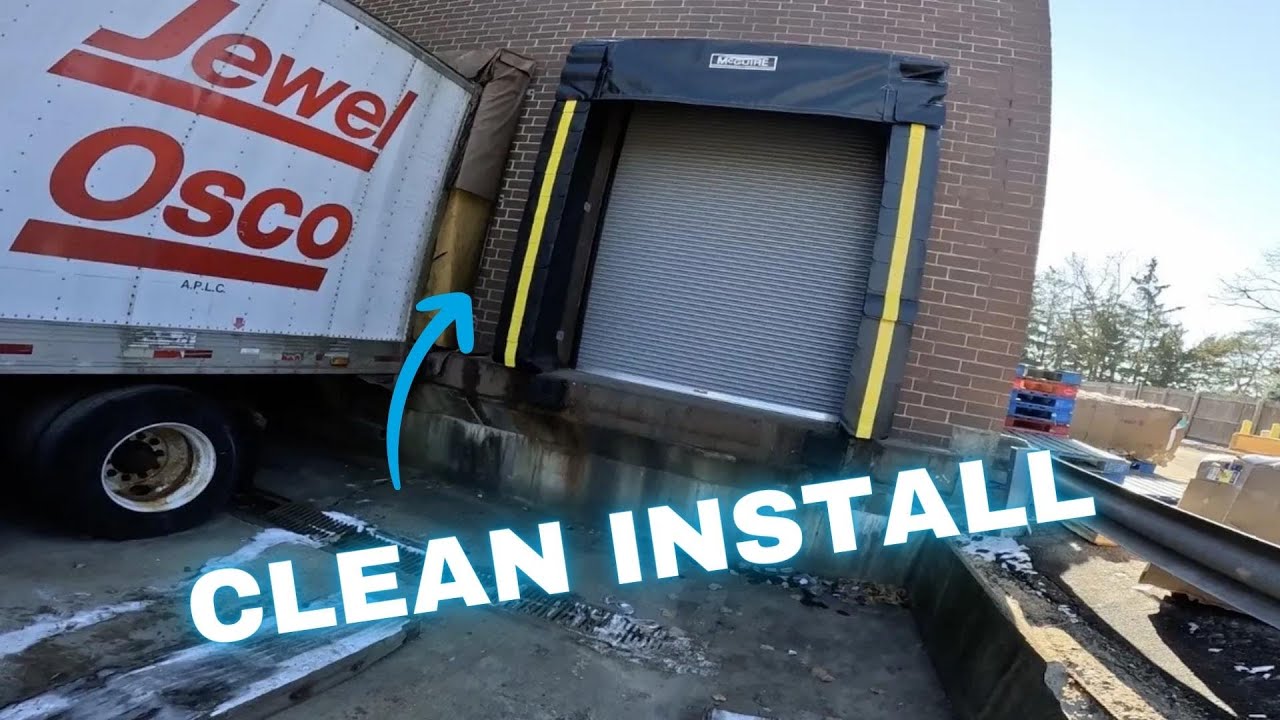 It Doesn't Get Better Than This! Dock Seal Installation