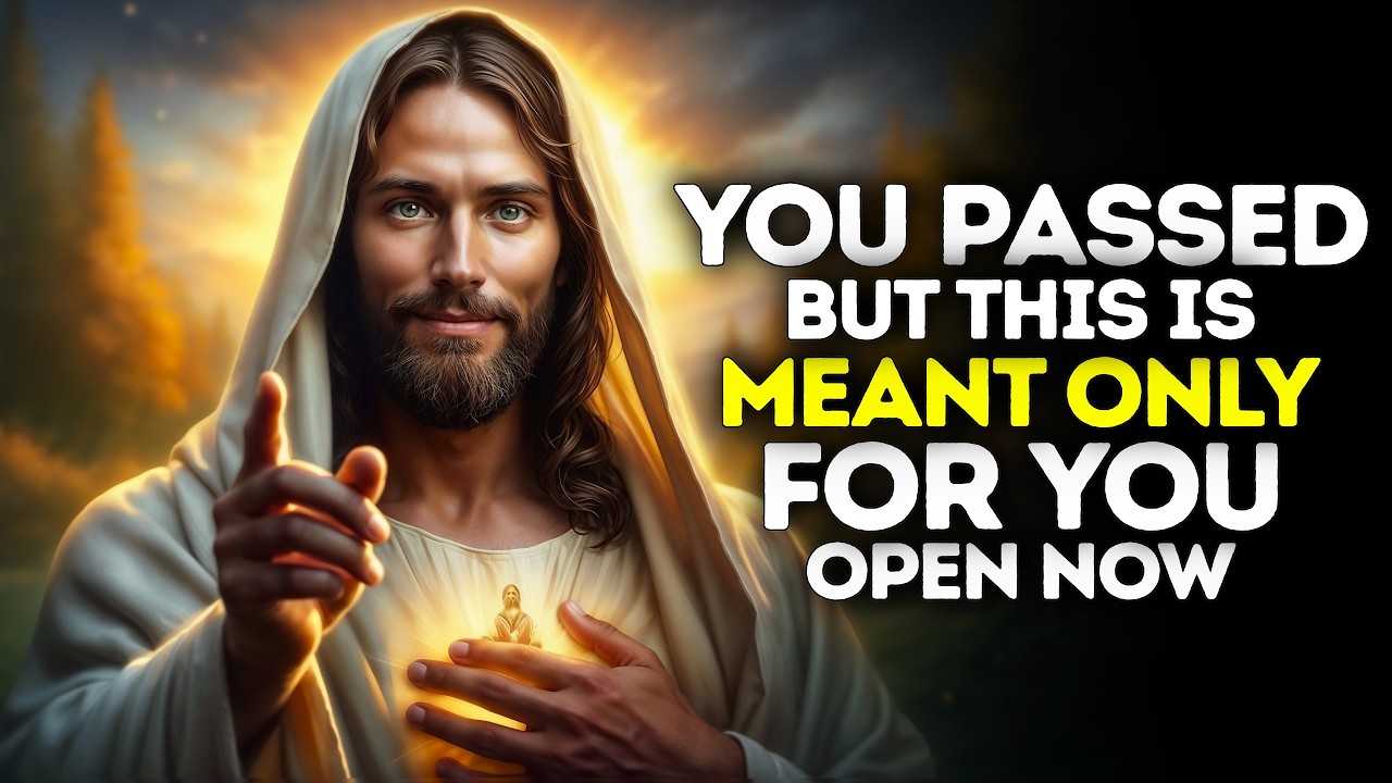 God Says- YOU PASSED BUT... | God | Gods Message Now Today | God's Message Now For You Today