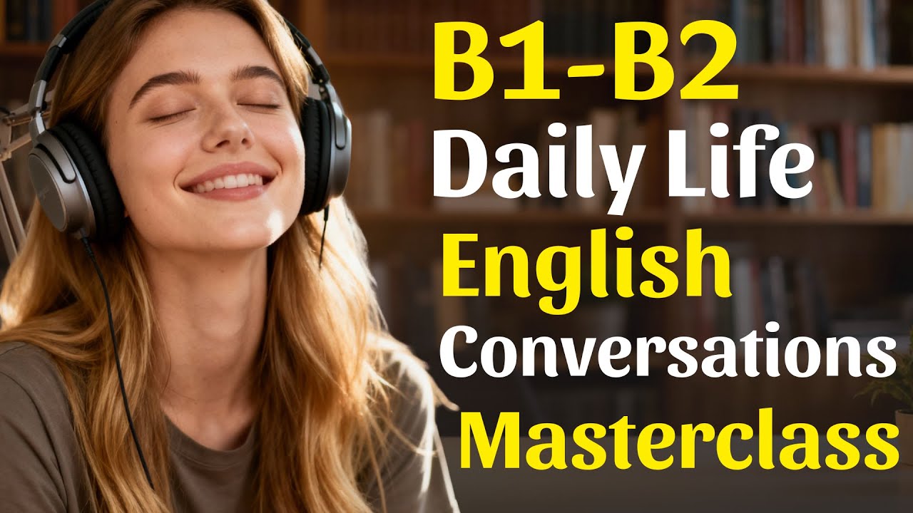 B1/B2 Daily Life English Conversations: The Complete Masterclass | English In Moments