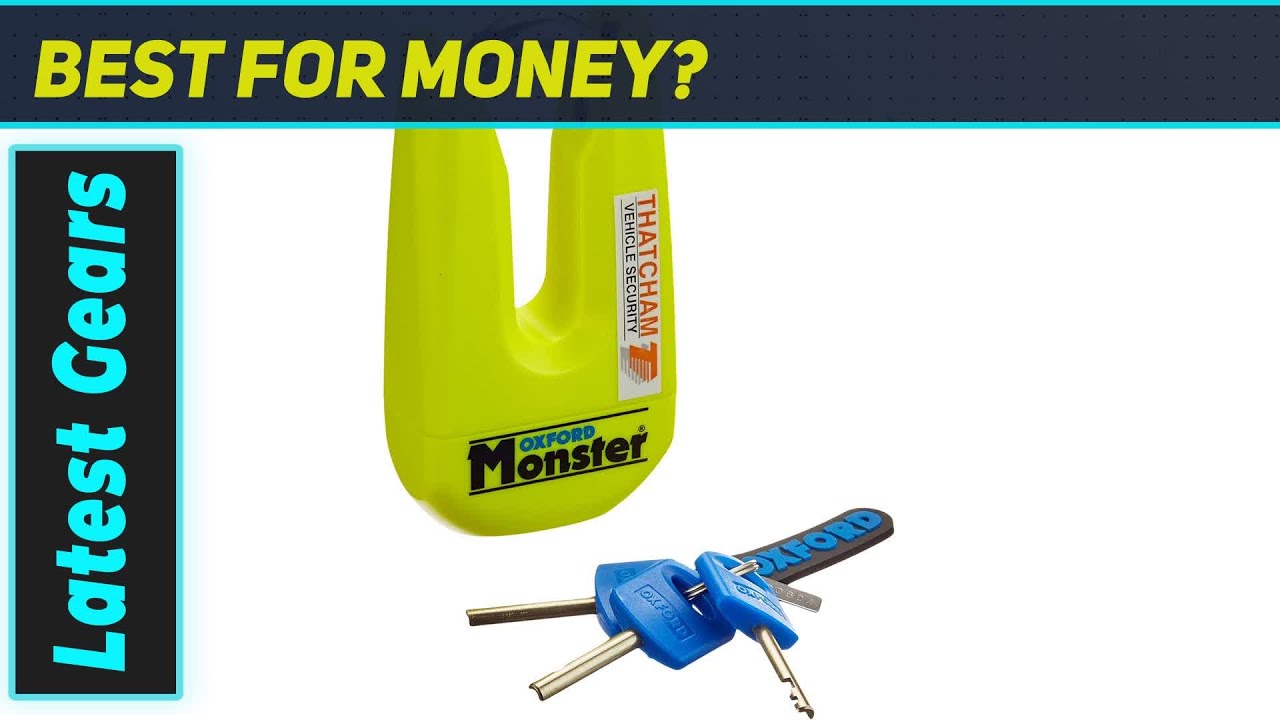 Oxford Monster Disc Lock: BEST Disc Lock?