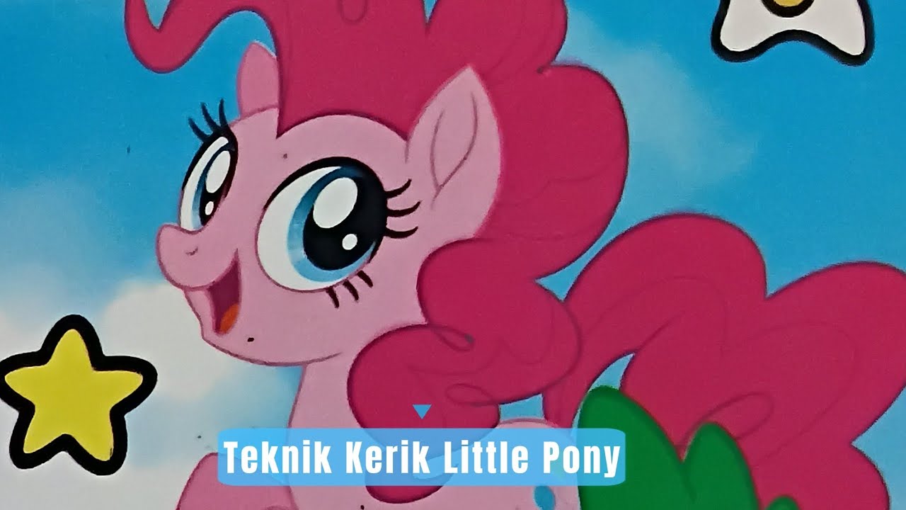 😍✨ Kerik My Little Pony Muncul Warna Cantik Banget!! #mewarnai #warnahasna #art 