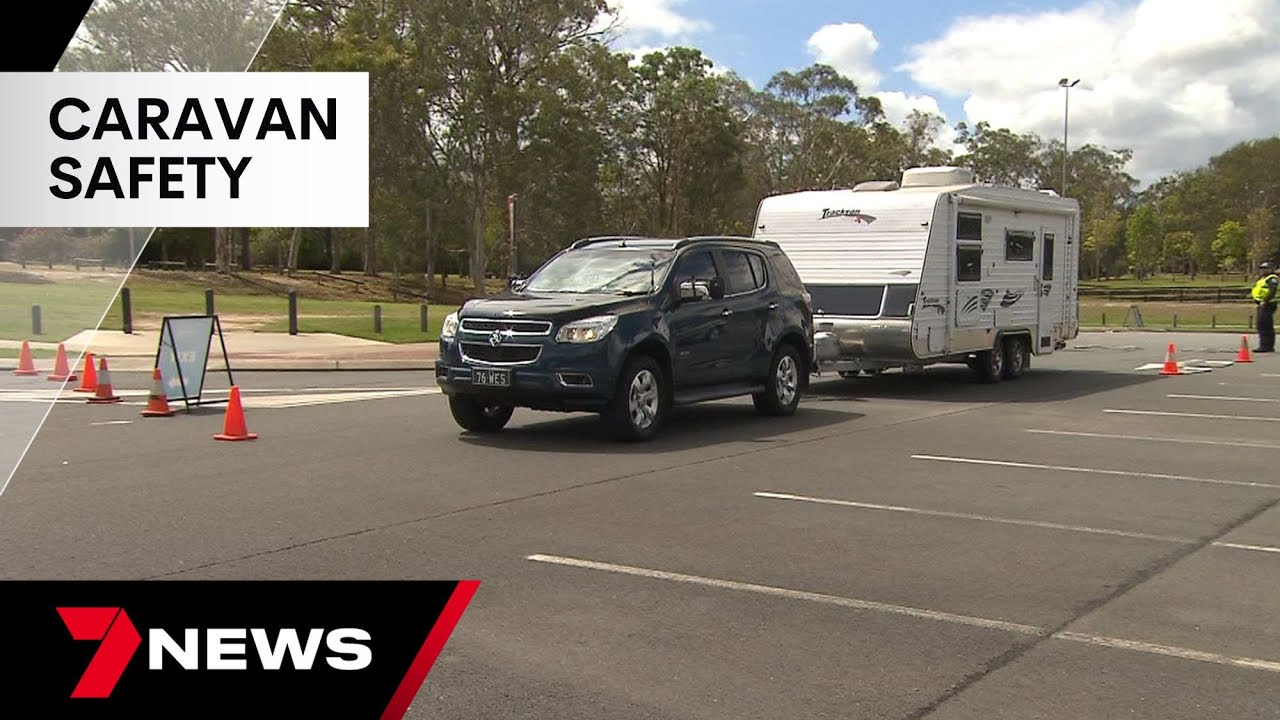 Queenslanders warned of fines for towing overweight caravans | 7 News Australia