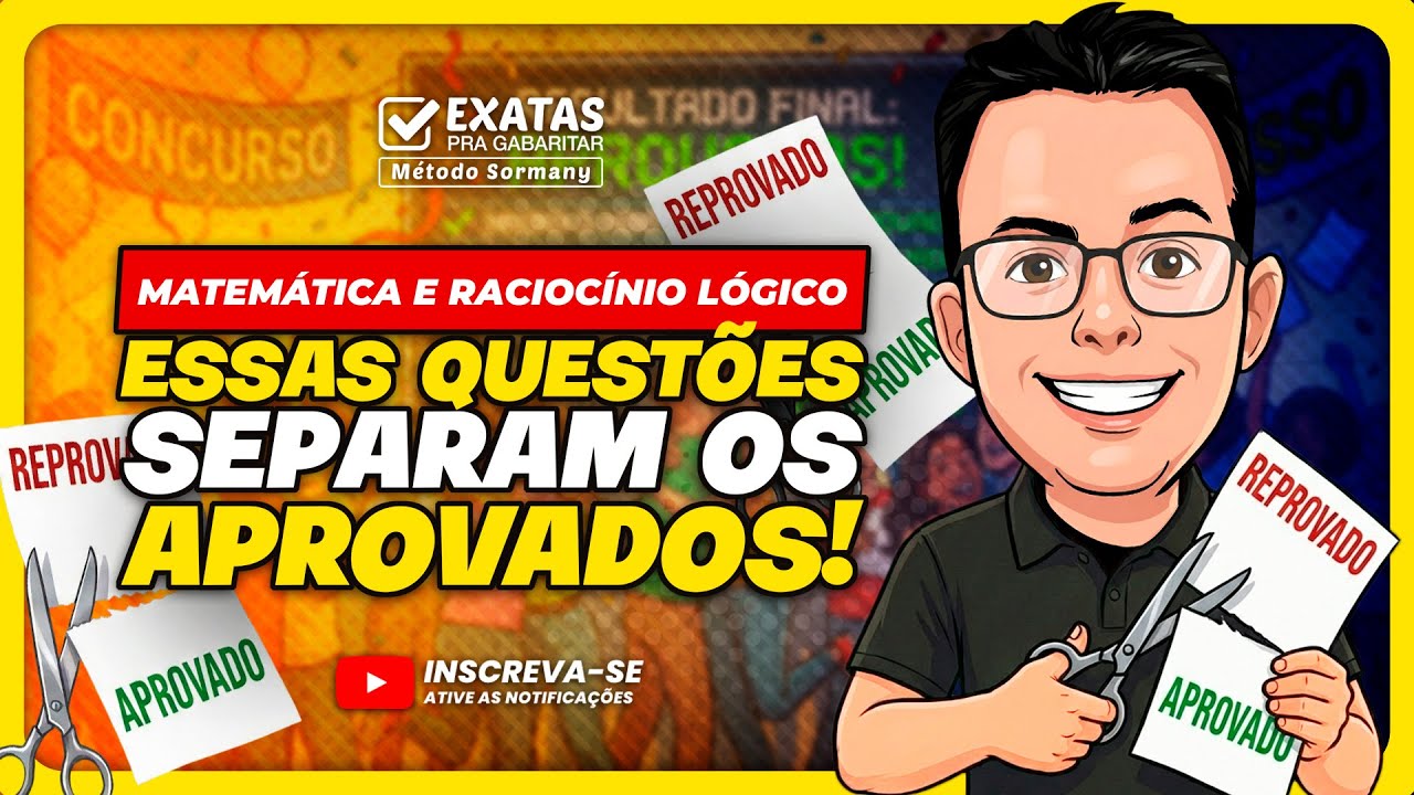 Matemática e Raciocínio Lógico: Essas Questões Separam os Aprovados!