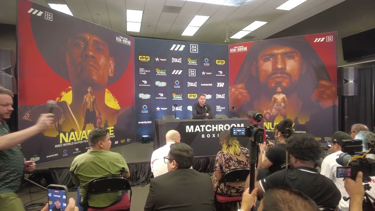 NAVARRETE VS NUNEZ POST FIGHT PRESS CONFERENCE