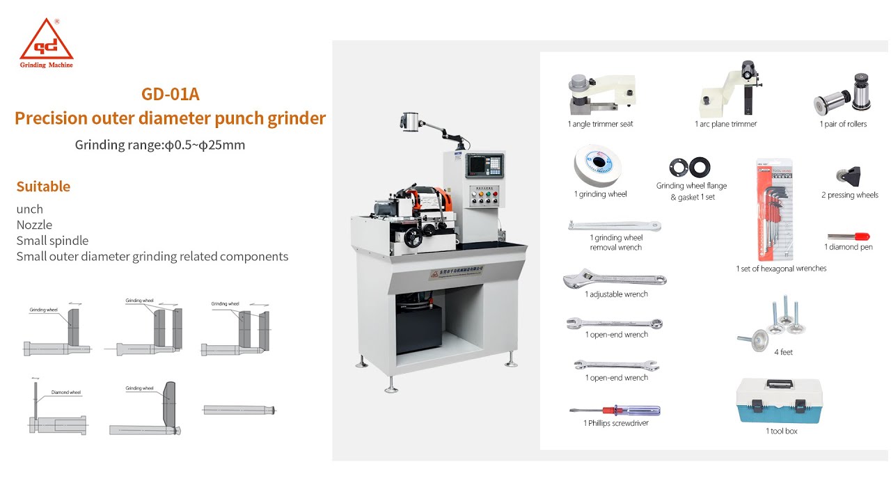 GD-01A Precision Outer Diameter Punch Grinder Machine