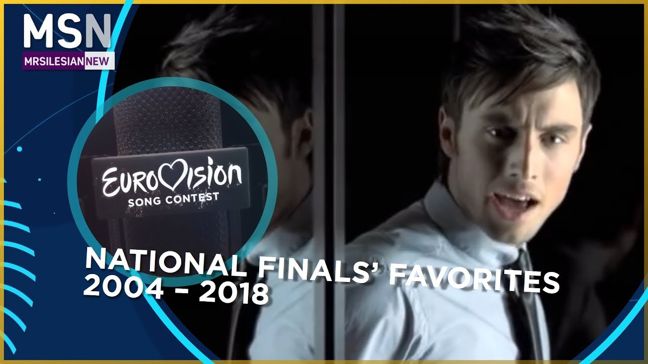 Eurovision National finals' favorites (2004&ndash;2018)