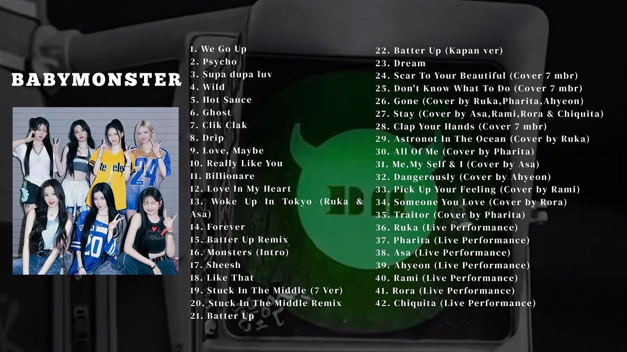 BABYMONSTER PLAYLIST ALL SONG