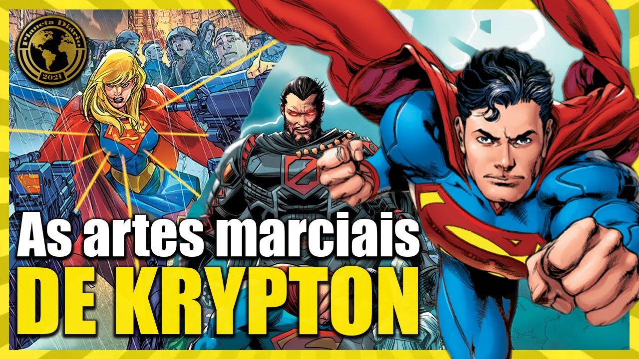 AS ARTES MARCIAIS KRYPTONIANAS E O NÍVEL DE LUTA DE CADA KRYPTONIANO.