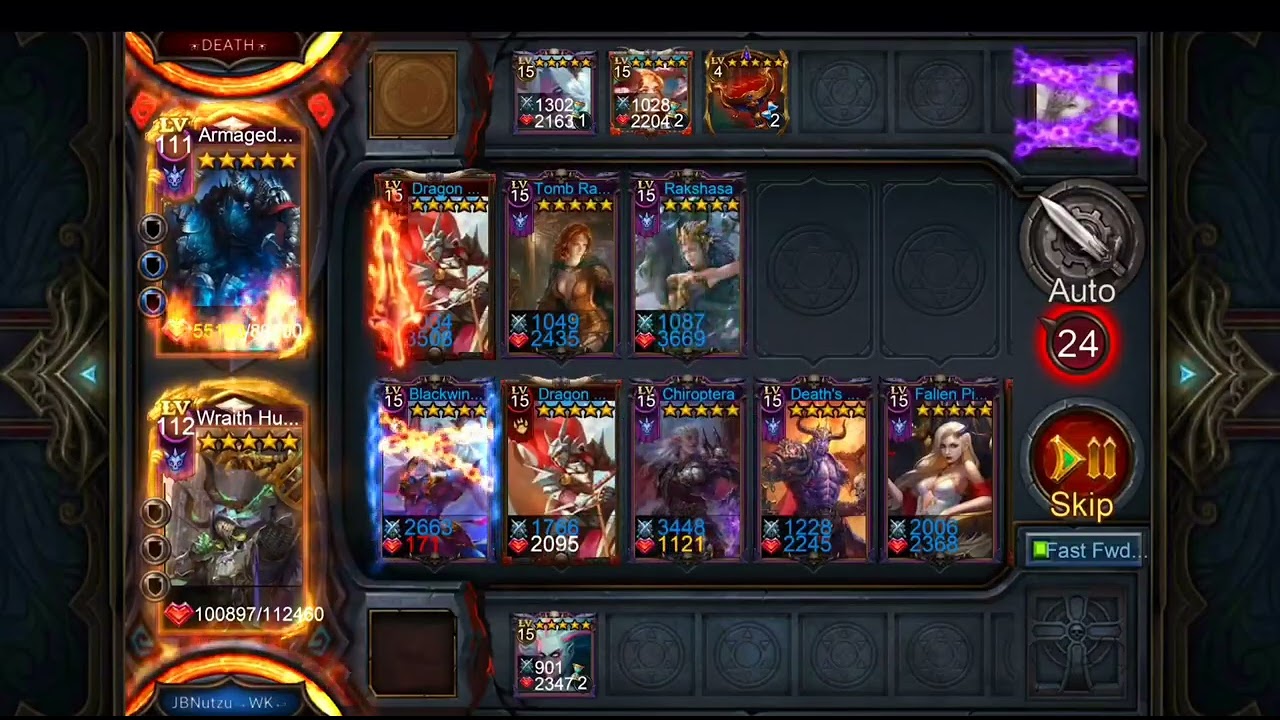 Deck heroes - Great battle against DEATH. Unbelievable final!!
