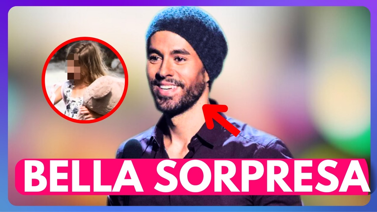 ¡MUNDO EN CONMOCIÓN! ENRIQUE IGLESIAS ROMPE EN LLANTO POR EL GESTO DE SU HIJA