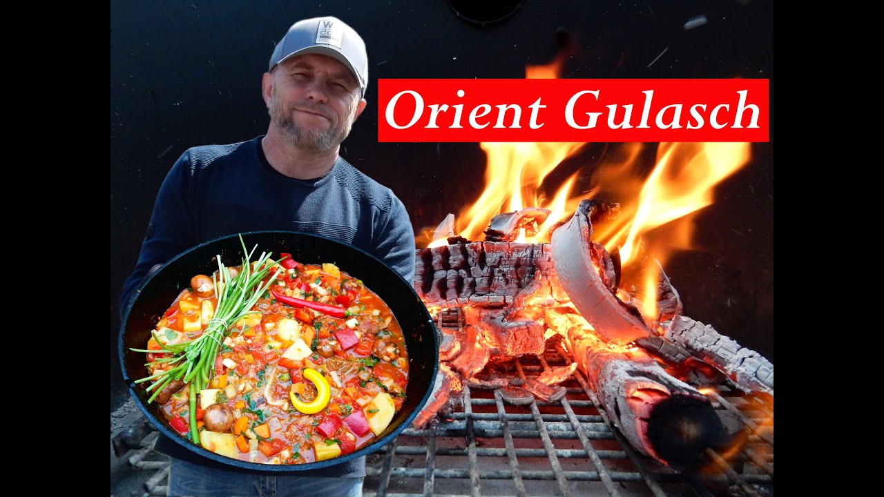 Gulasch nach Orient Art oder doch Ossobuco + Boeuf Bourguignon in einem Topf. Dutch Oven Rezepte