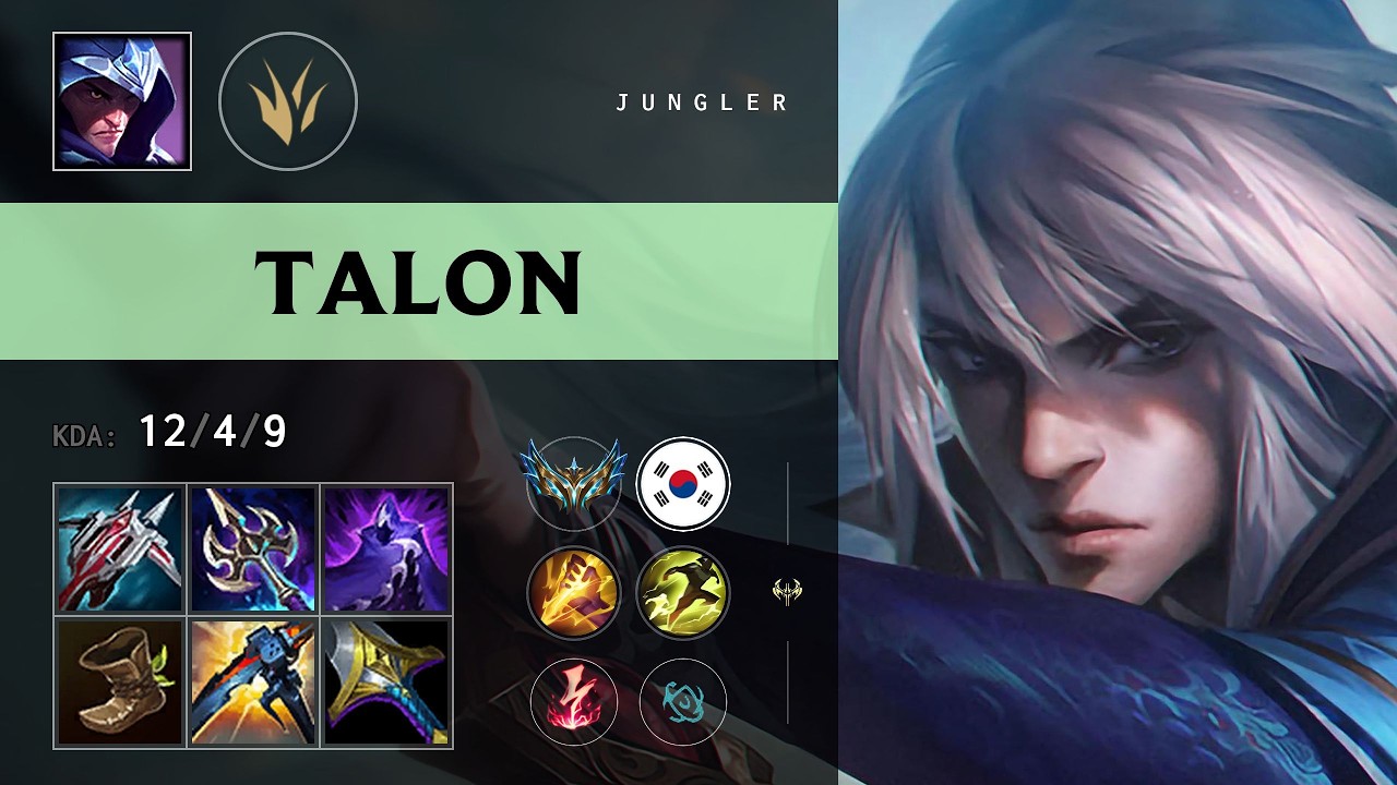 Talon Jungle vs Viego - KR Challenger Patch 26.17