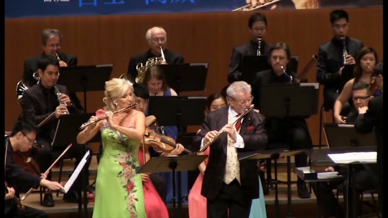 The Magic Flutes (arr. by David Overton) performed by Sir James Galway and Lady Jeanne Galway