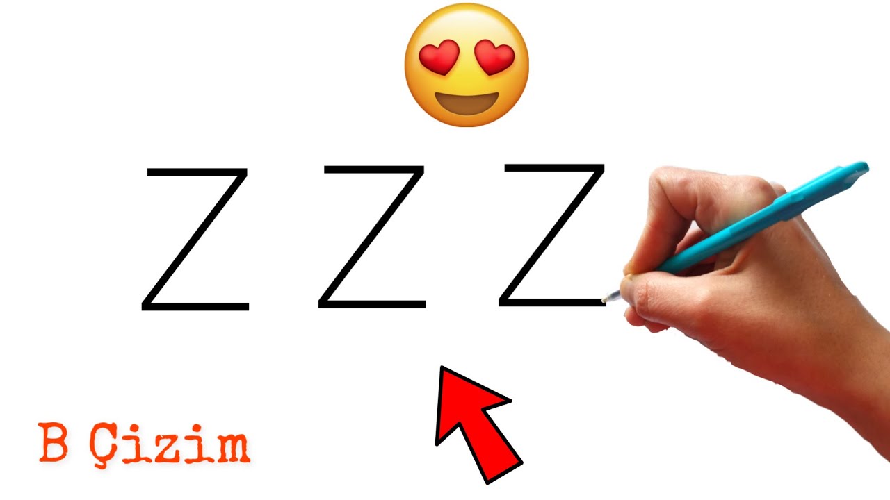 KOLAY &Ccedil;İZİM! Z Z Z HARFLERİNDE KOLAY ARABA NASIL &Ccedil;İZİLİR-ADIM ADIM KOLAY &Ccedil;İZİM