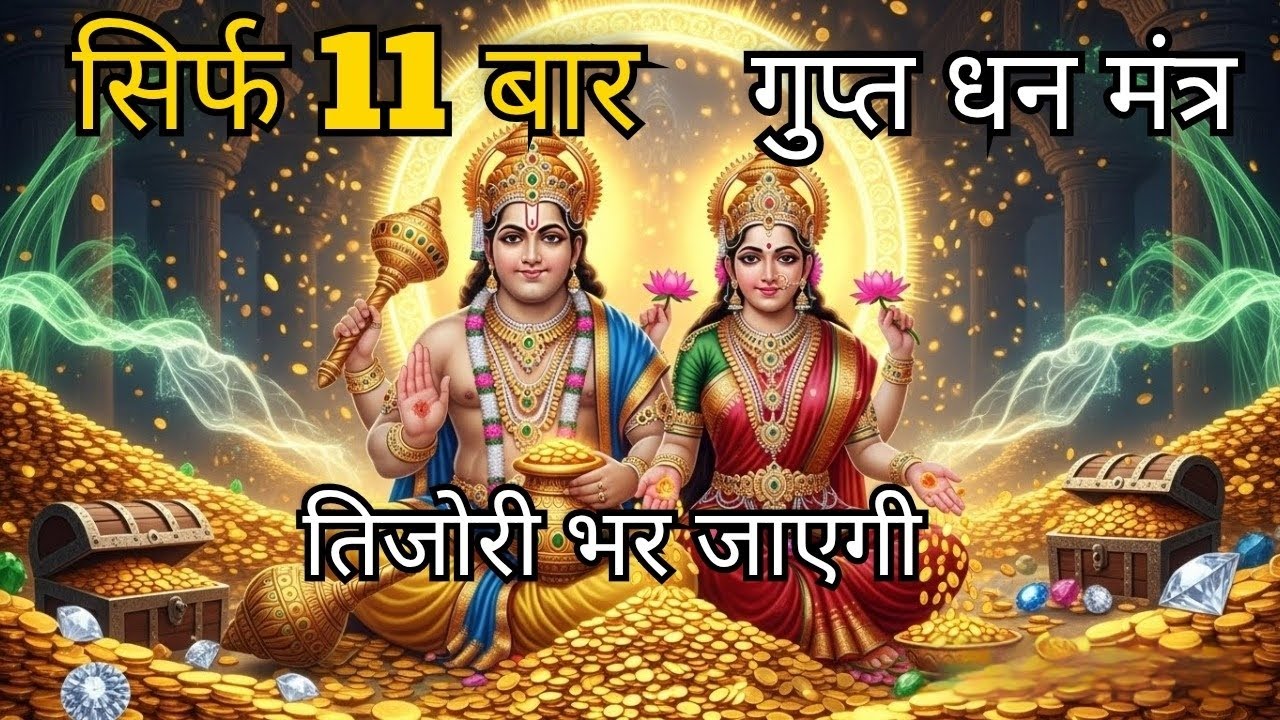 रोज सुबह 11 बार बोलो यह कुबेर अष्टलक्ष्मी मंत्र, तिजोरी खुद भरने लगेगी 💰