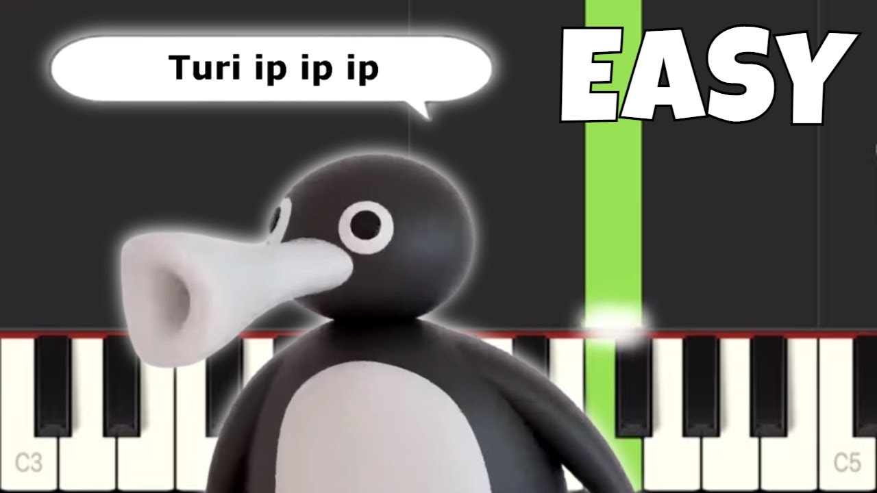 Turi Ip Ip Ip - EASY Piano Tutorial