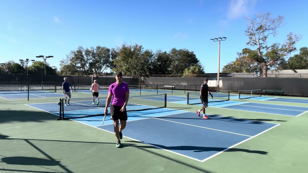 Bardmoor 4.5 - 5.0 Pickleball game 3