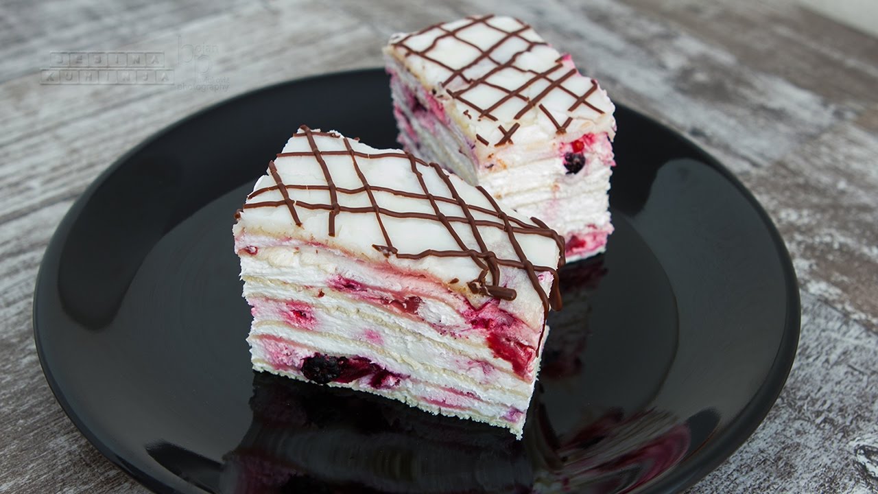 Voćna torta - Fruit cake - Bebina kuhinja - Domaći video recept