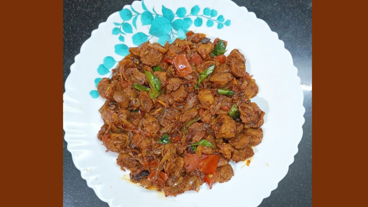 Soya Chunks Fry Recipe 🍲