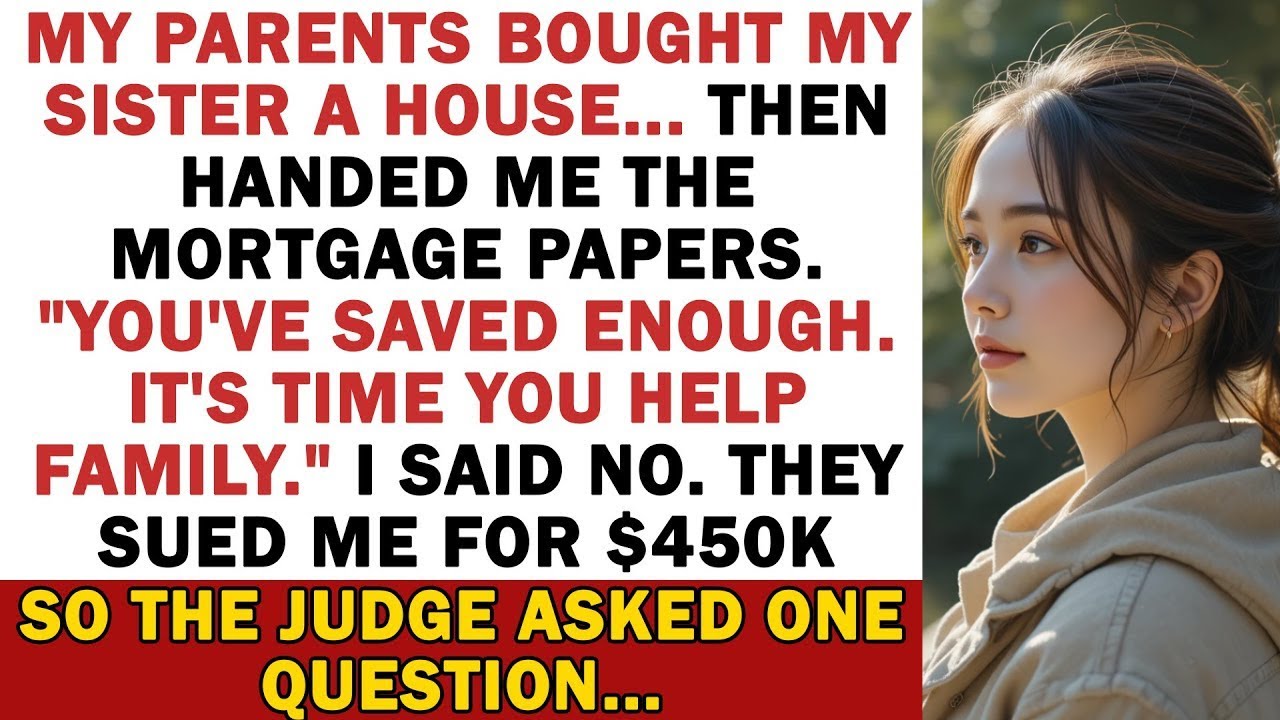 My Parents Demanded That I Pay Off My Sister’s Mortgage — When I Refused, They Sued Me for $450,000.