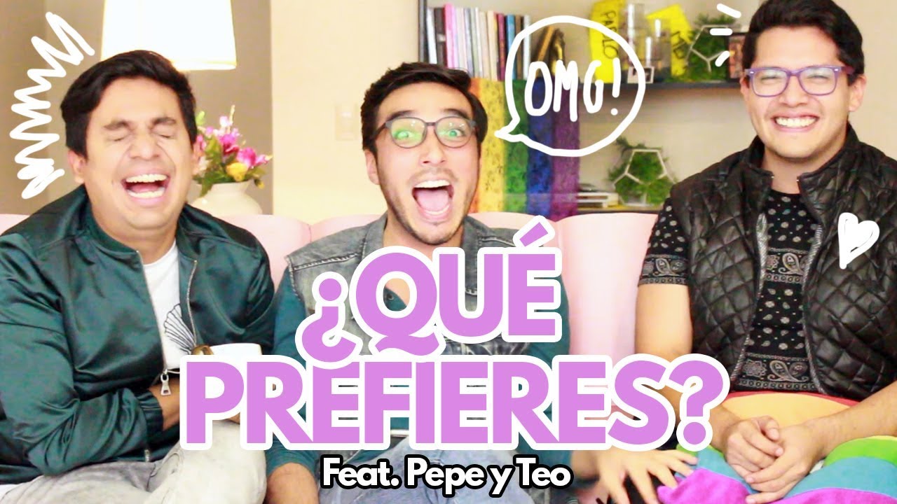 ¿QUÉ PREFIERES? | Trespacos Feat. @PepeYTeo