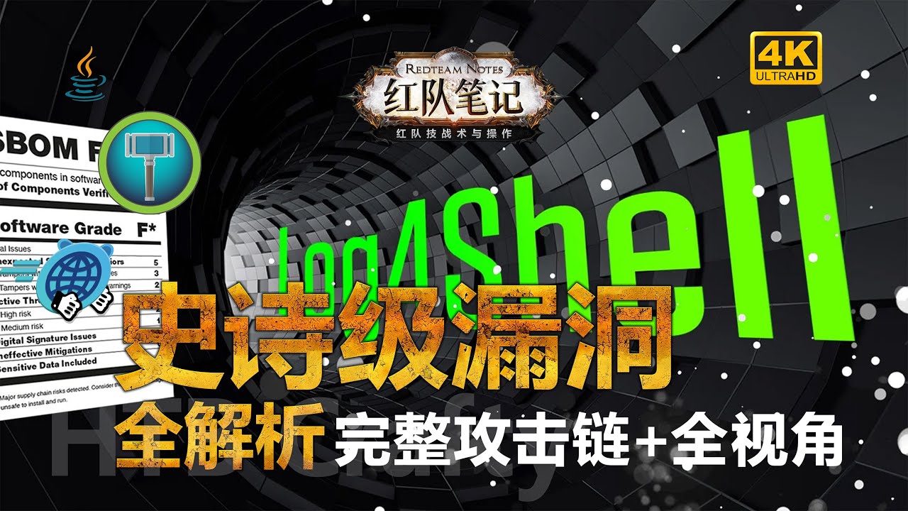 「红队笔记」靶机精讲 HTB Crafty - 史诗级漏洞Log4Shell利用链全角度分析，Java逆向提权以及内网高级提权，细节加强版，新手友好。