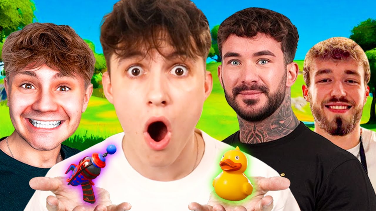 NEJVĚT&Scaron;&Iacute; YOUTUBERSK&Yacute; PROP HUNT VE FORTNITE!