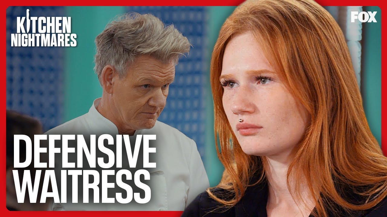 Restaurant Server Snaps Back At Gordon | Kitchen Nightmares
